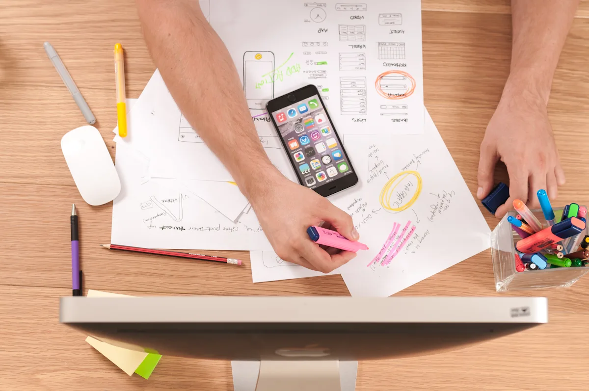Digital marketing planning workspace